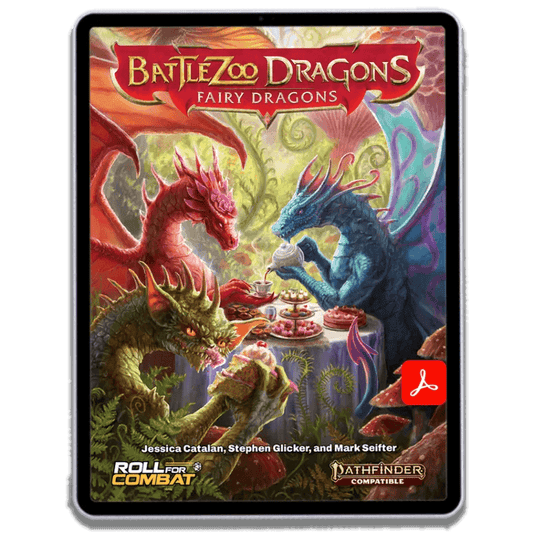 Battlezoo Dragons: Fairy Dragons PDF - Pathfinder 2nd Edition / PDF Only