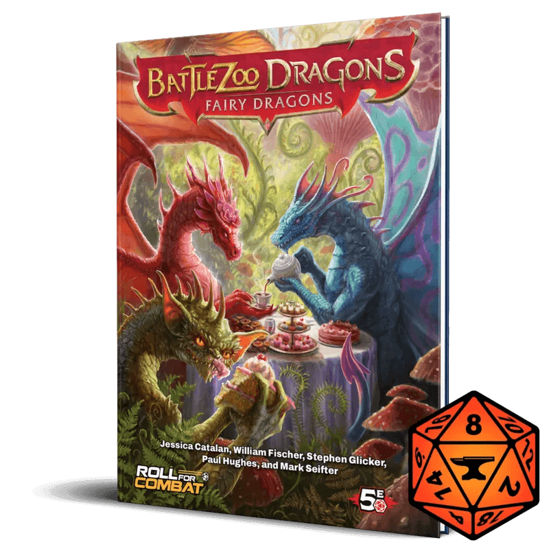 Battlezoo Dragons: Fairy Dragons PDF - D&D 5th Edition / Hardcover & PDF & Foundry VTT Module