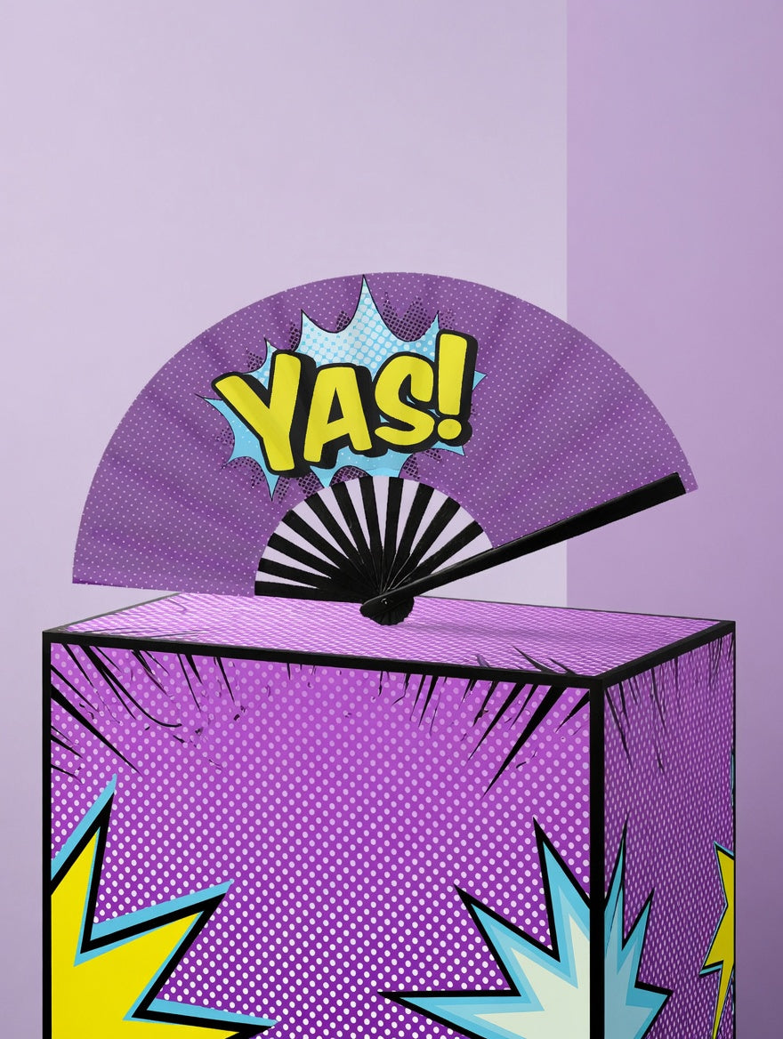 YAS! - Hand Fan