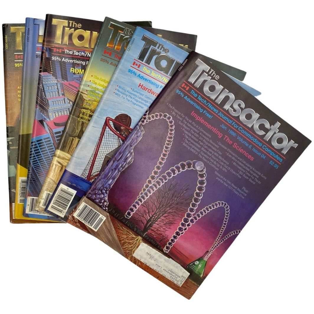 The Transactor Magazine -1986 - Commodore News/Tech Journal - 