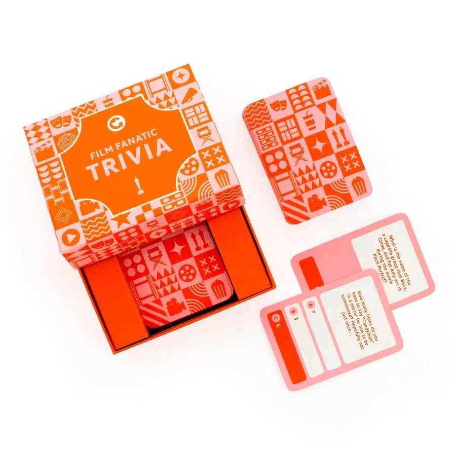 Film Fanatic Trivia Card Game Ginger Fox - 