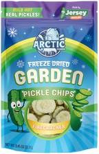 Freeze Dried Pickle Chips (Firecracker - Mild Hot) from Jersey Pickles