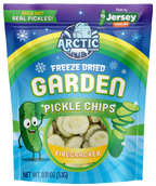 Freeze Dried Pickle Chips (Firecracker - Mild Hot) from Jersey Pickles