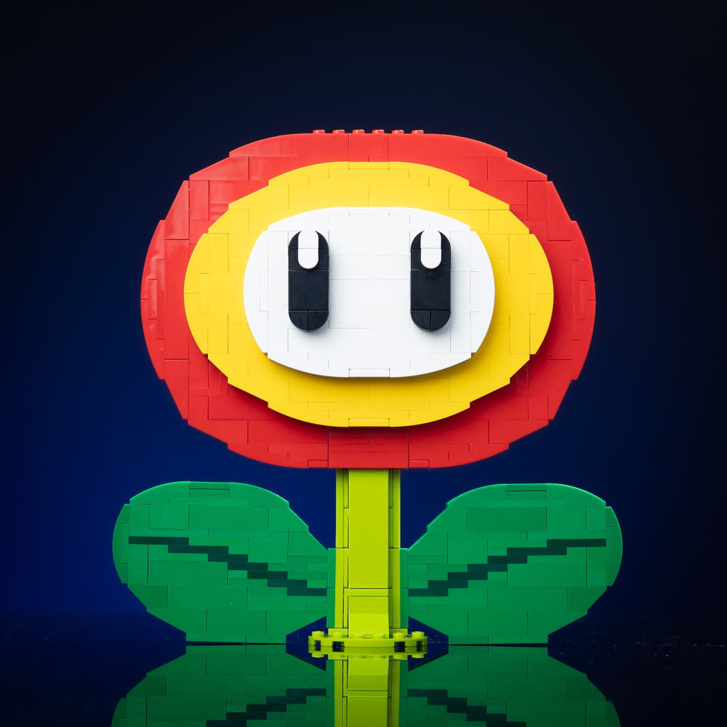 Life-Sized Fire Flower