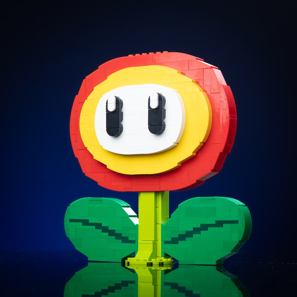 Life-Sized Fire Flower
