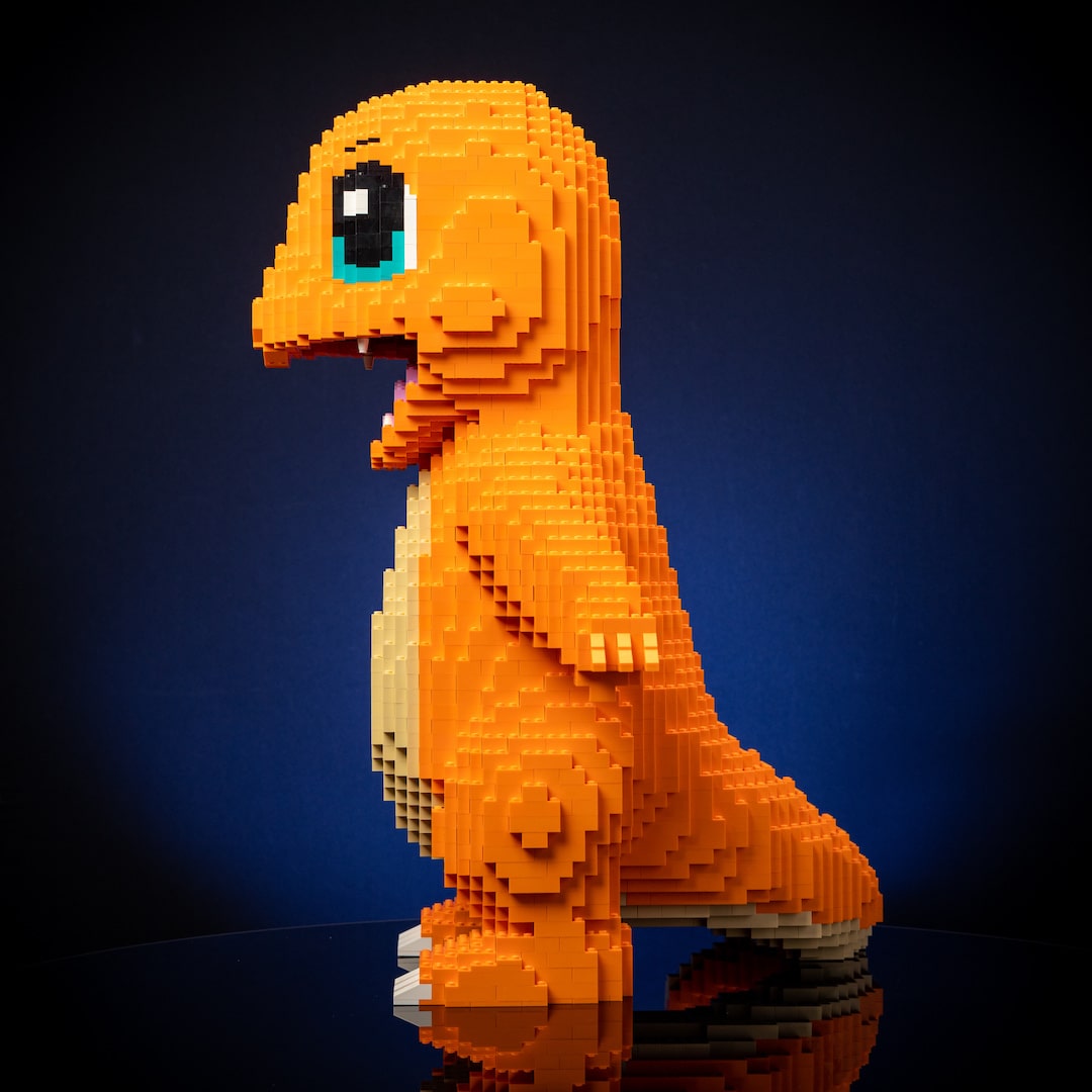 Life-Sized Fire Lizard