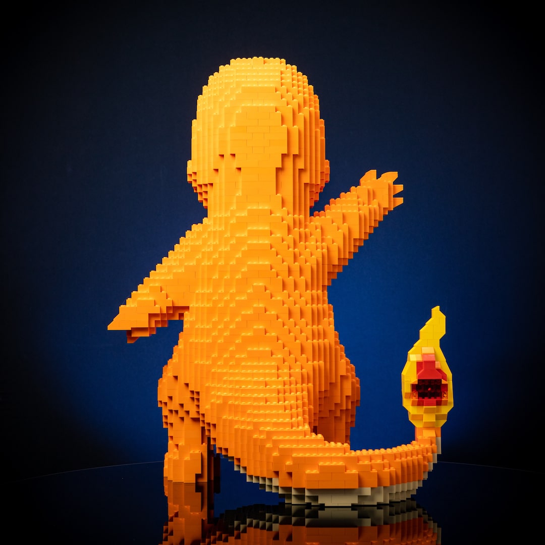 Life-Sized Fire Lizard