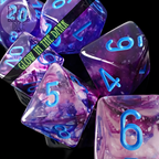 Nebula Nocturnal Dice Set (Glow In The Dark!)