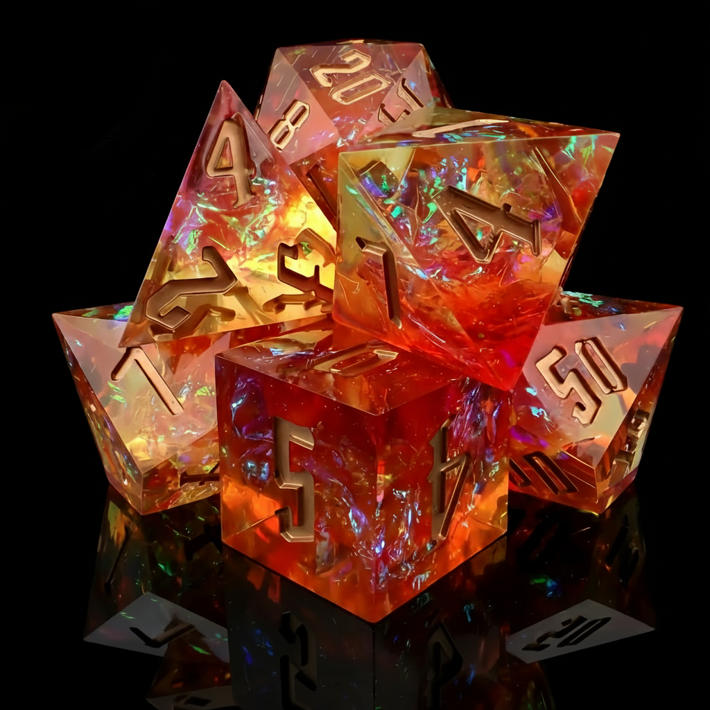 Solar Flare Dice Set