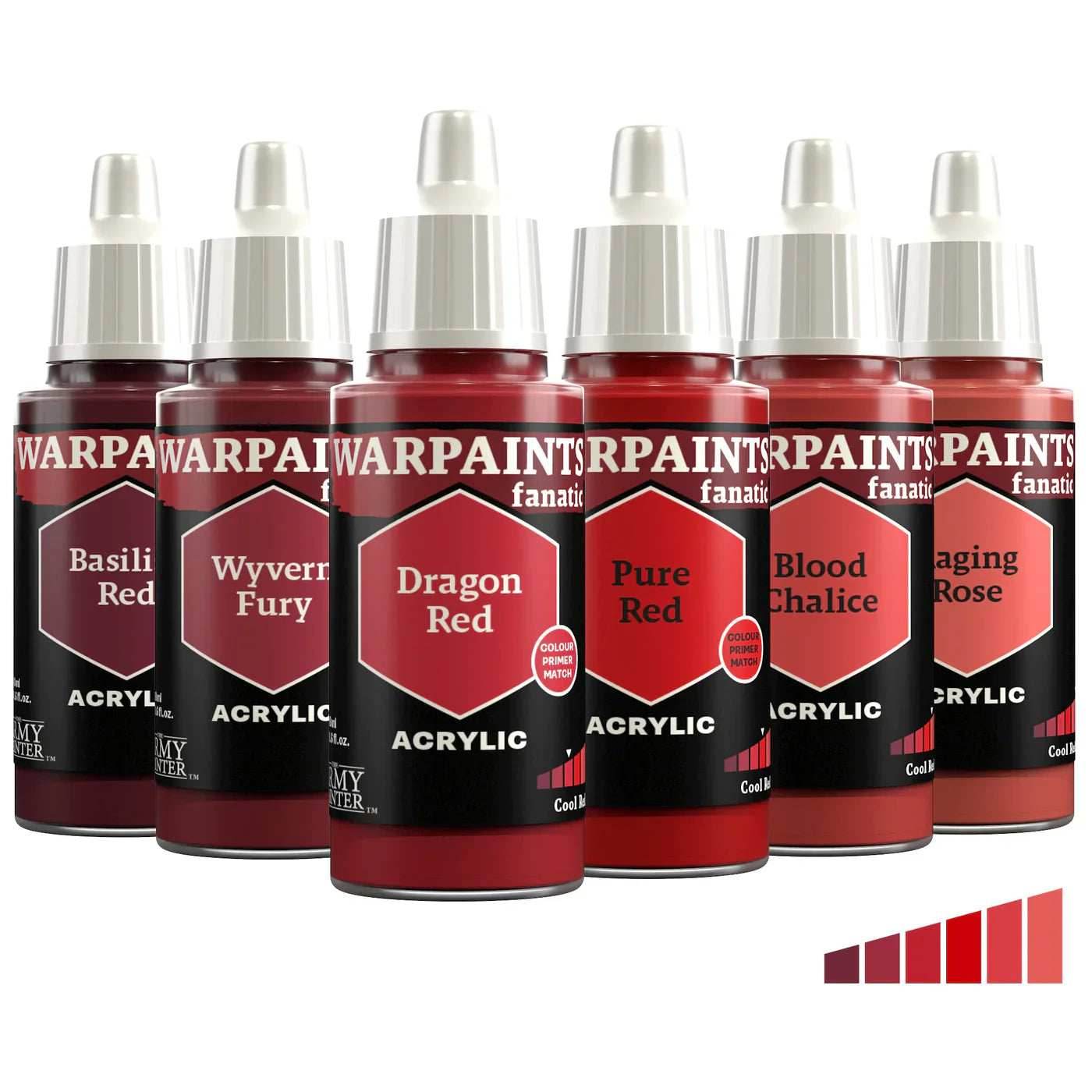 The Army Painter Warpaints Fanatic Flexible Triad Bundle - Cool Reds