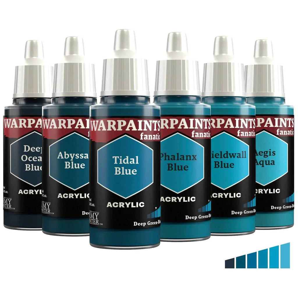 The Army Painter Warpaints Fanatic Flexible Triad Bundle - Deep Green-Blues