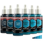 The Army Painter Warpaints Fanatic Flexible Triad Bundle - Deep Green-Blues