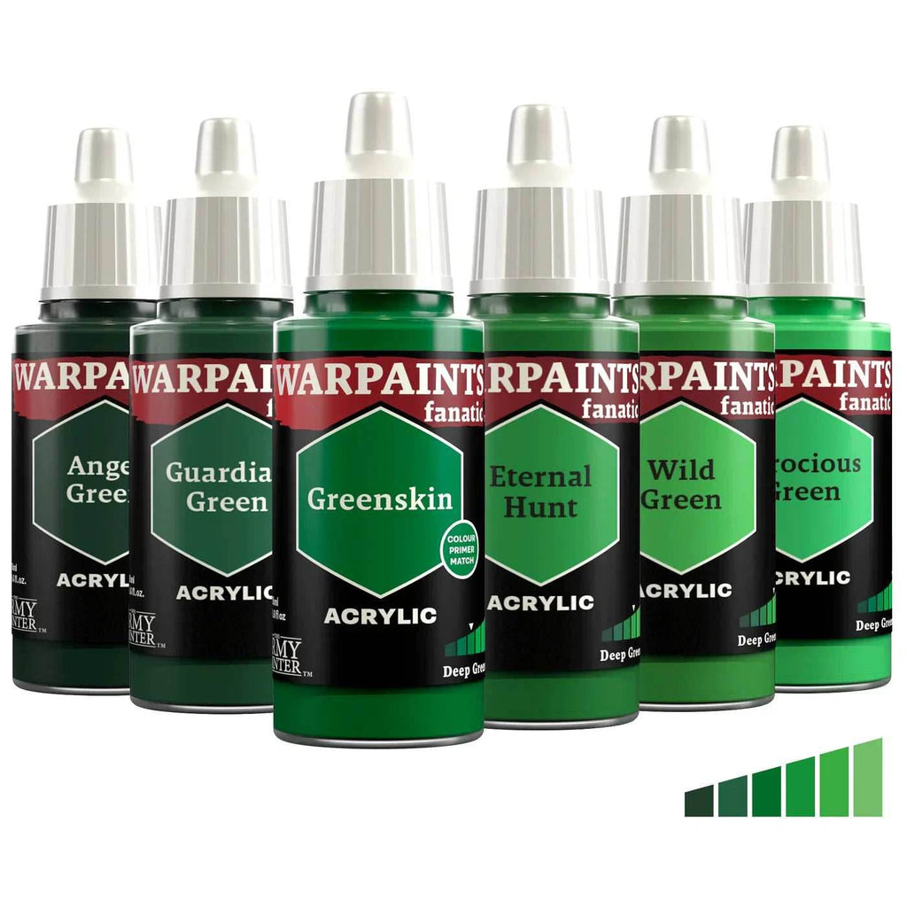 The Army Painter Warpaints Fanatic Flexible Triad Bundle - Deep Greens