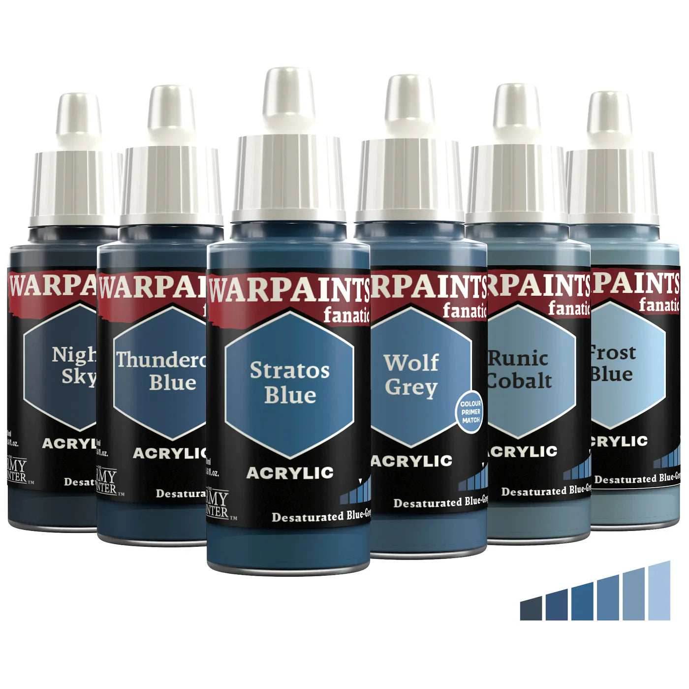 The Army Painter Warpaints Fanatic Flexible Triad Bundle - Desaturated Blue-Greys