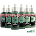 The Army Painter Warpaints Fanatic Flexible Triad Bundle - Desaturated Cool Greens