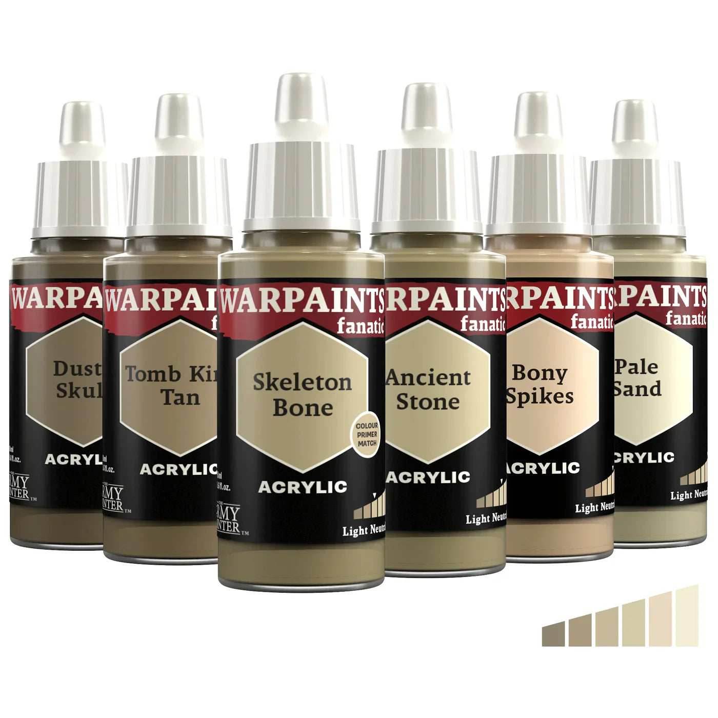 The Army Painter Warpaints Fanatic Flexible Triad Bundle - Light Neutrals