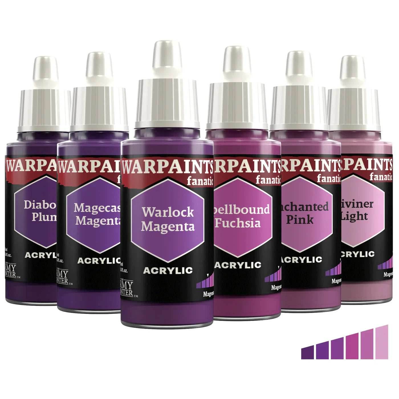 The Army Painter Warpaints Fanatic Flexible Triad Bundle - Magentas