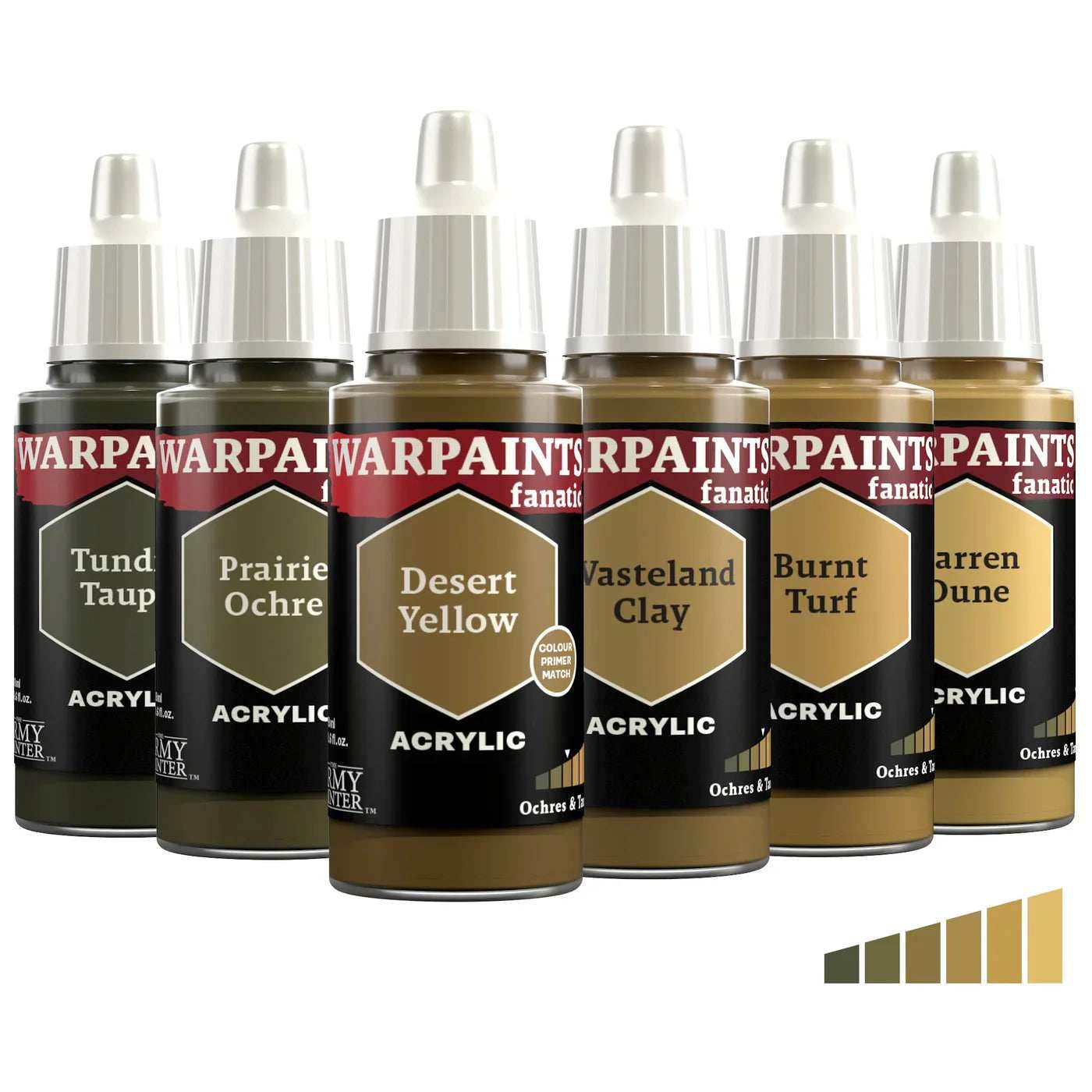 The Army Painter Warpaints Fanatic Flexible Triad Bundle - Ochres & Tans