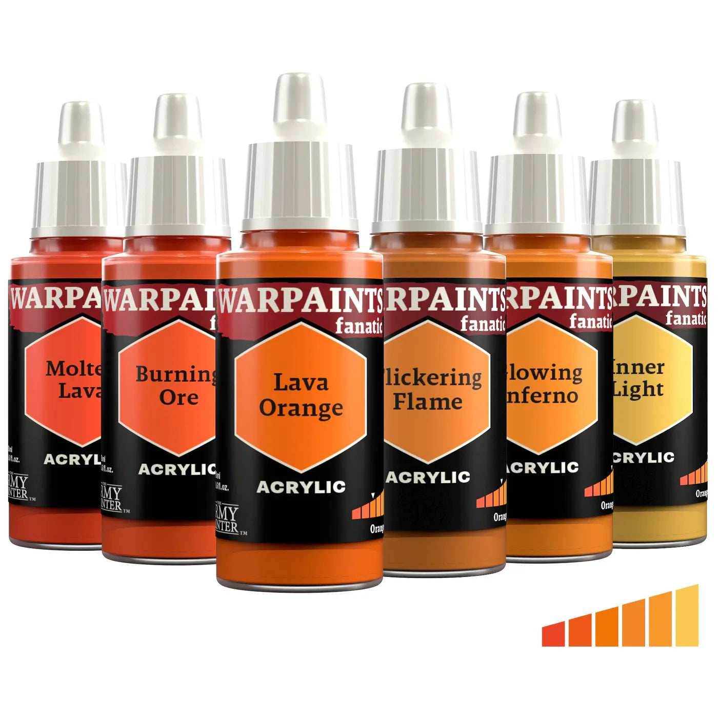 The Army Painter Warpaints Fanatic Flexible Triad Bundle - Oranges