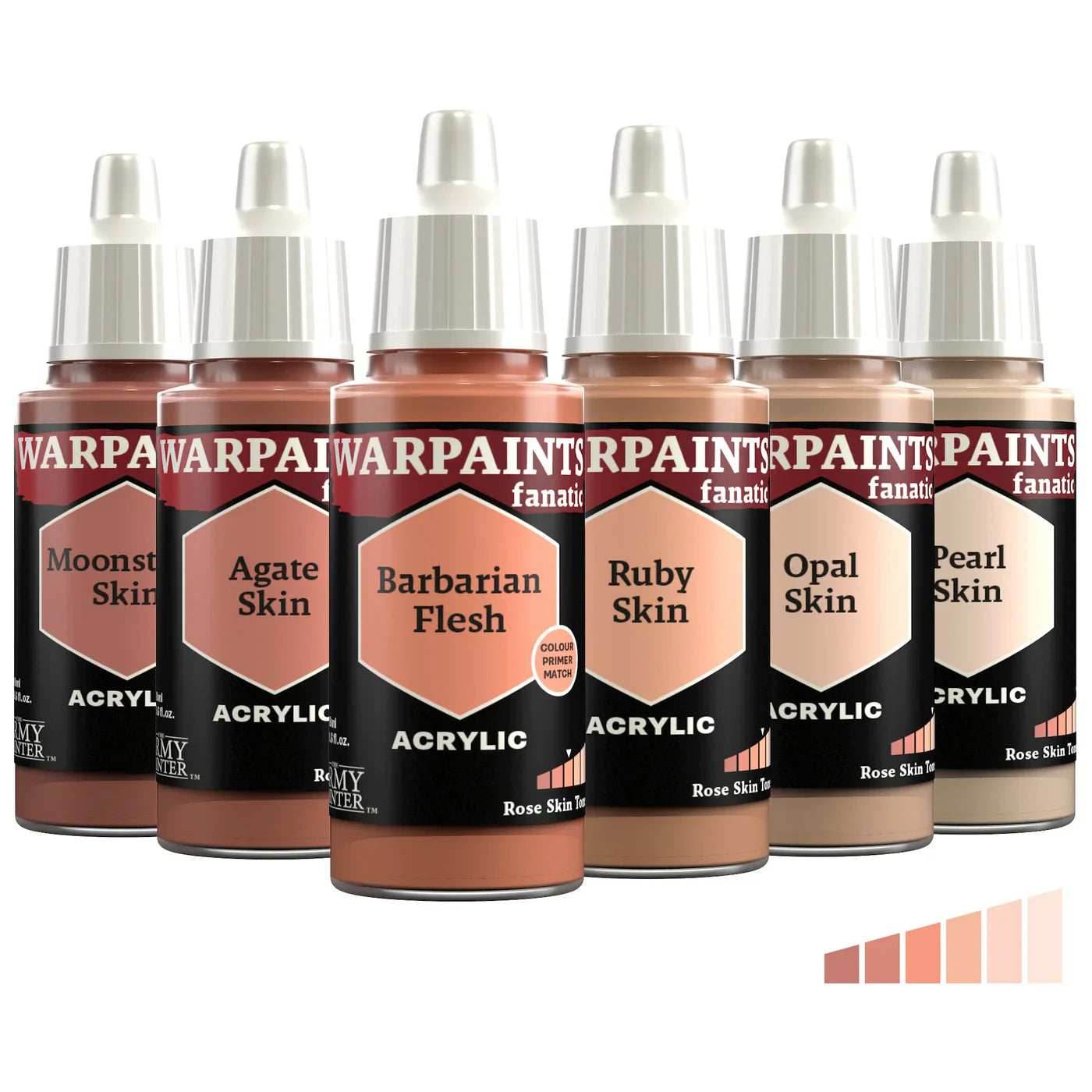The Army Painter Warpaints Fanatic Flexible Triad Bundle - Rose Skin Tones