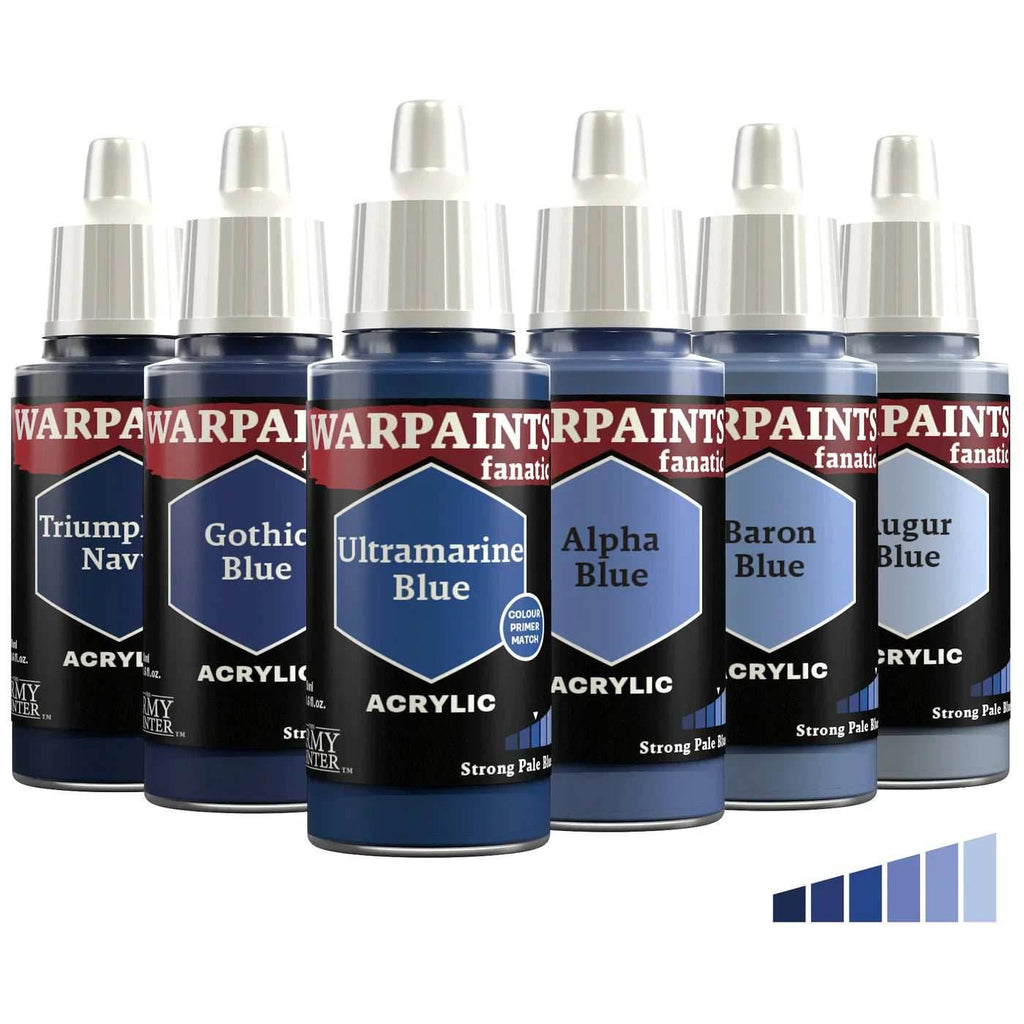 The Army Painter Warpaints Fanatic Flexible Triad Bundle - Strong Pale Blues
