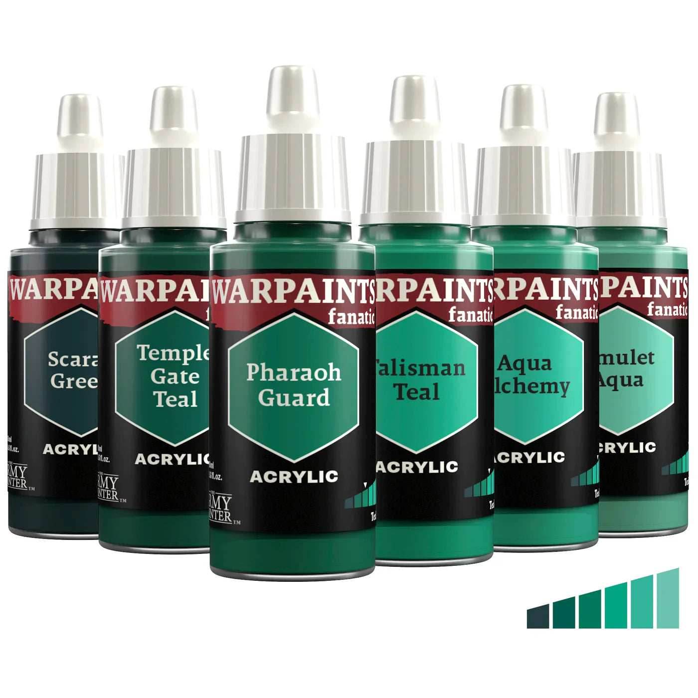 The Army Painter Warpaints Fanatic Flexible Triad Bundle - Teals