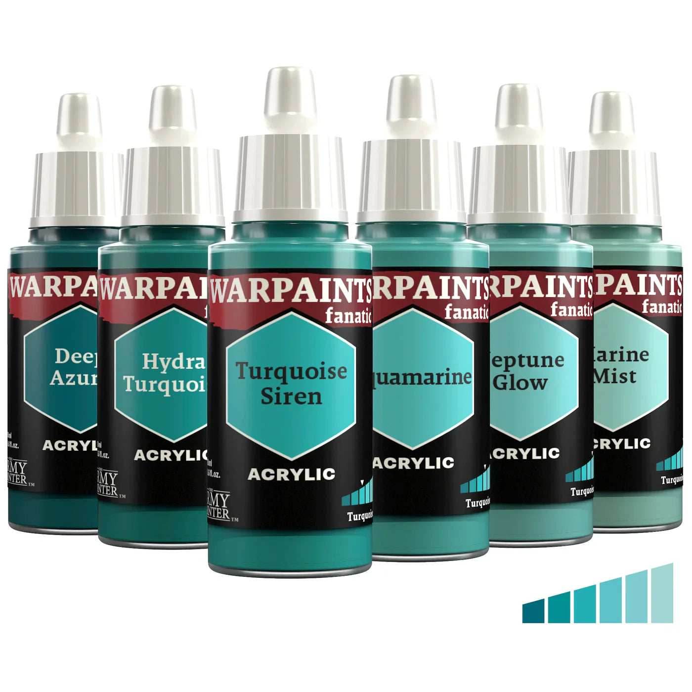 The Army Painter Warpaints Fanatic Flexible Triad Bundle - Turquoises