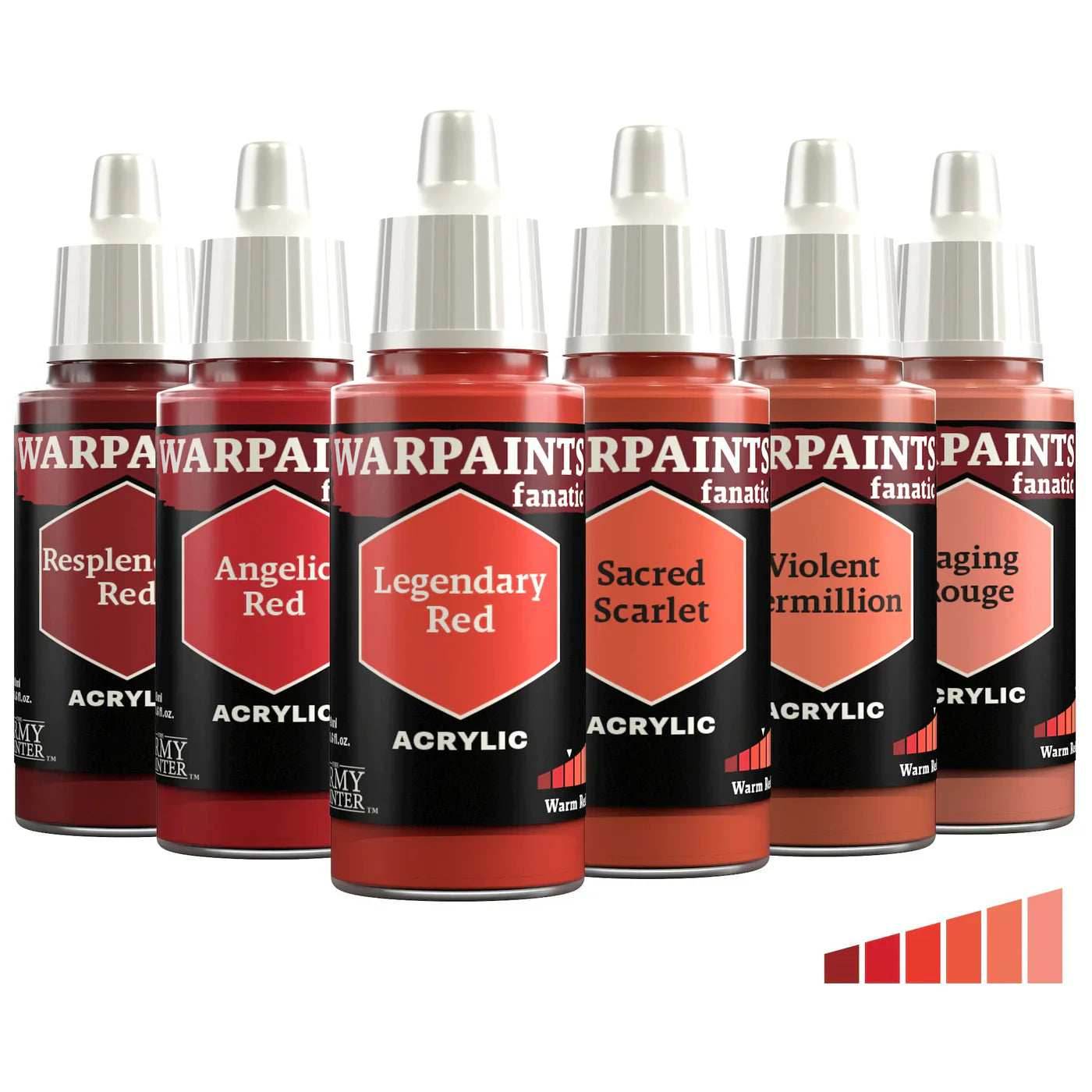 The Army Painter Warpaints Fanatic Flexible Triad Bundle - Warm Reds