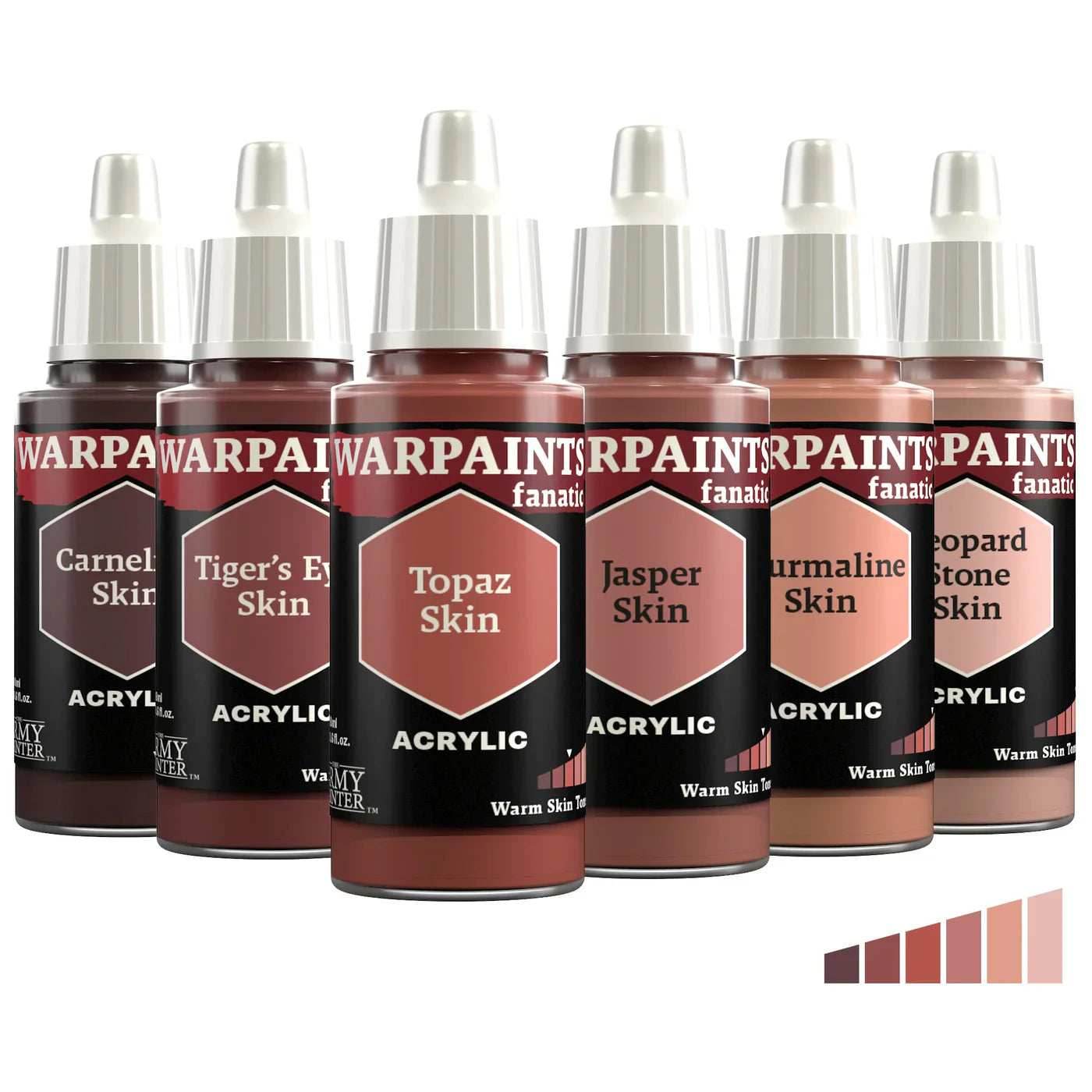 The Army Painter Warpaints Fanatic Flexible Triad Bundle - Warm Skin Tones