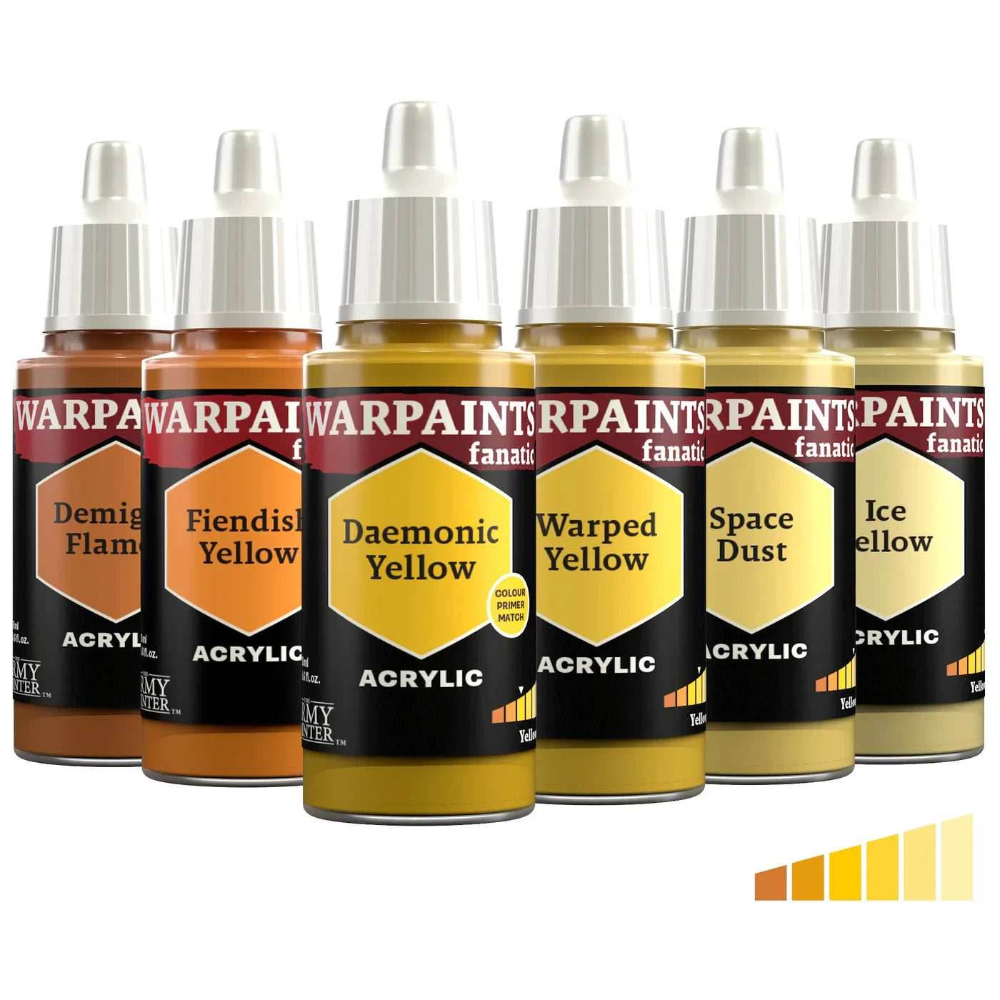 The Army Painter Warpaints Fanatic Flexible Triad Bundle - Yellows