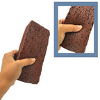 Foam Rubber Standard Red Clay Brick - Flexible Safe Prop