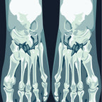 Skeletoes X-ray Crew Socks