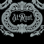 At Rest Coffin Plaque Crew Socks