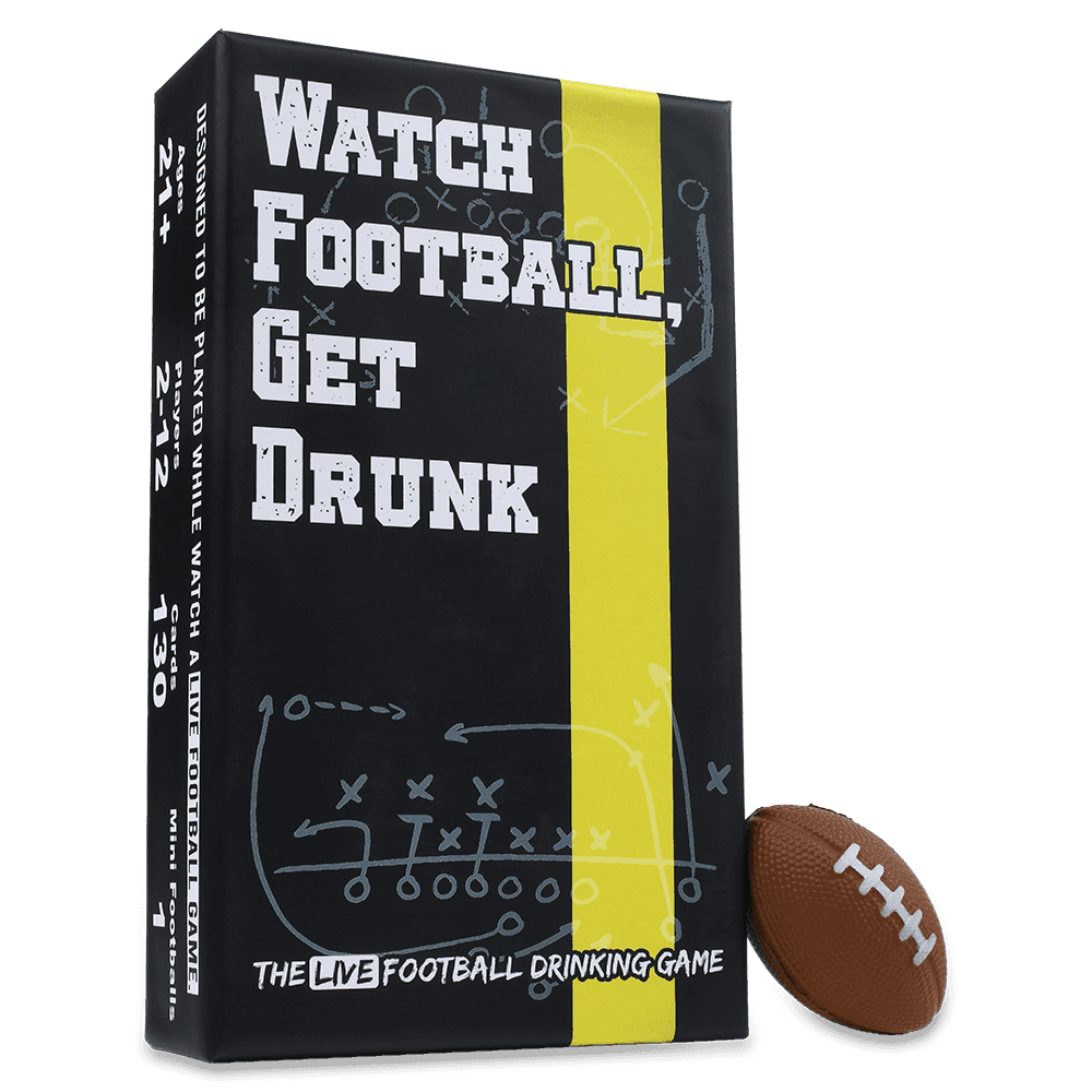 WATCH FOOTBALL, GET DRUNK - The Live Football Drinking Game - 