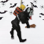 Krampus Creepy Halloween Ornament, Horror Christmas Tree Resin Decoration - 