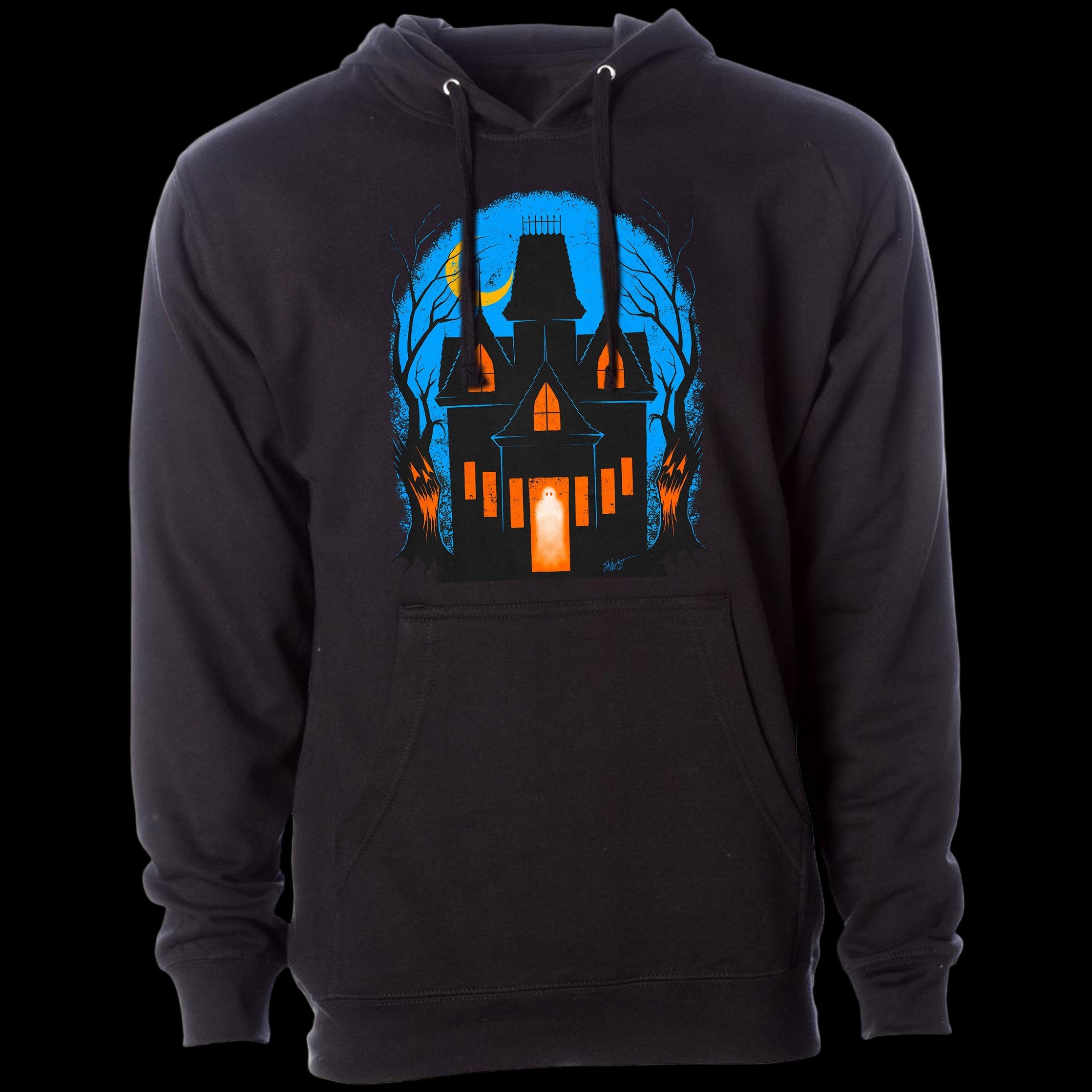 Haunted House Unisex Hoodie