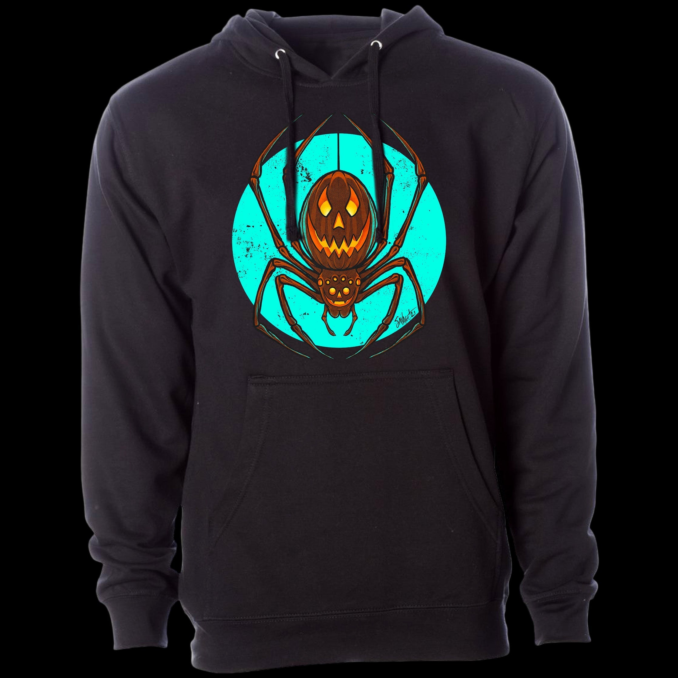 Pumpkin Spider Unisex Hoodie