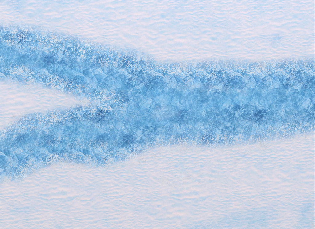 Frozen River - Neoprene Battle Mat - Warhammer, AoS, 40K, Kill Team, MCP, Shatterpoint, Legion, More - 44x60