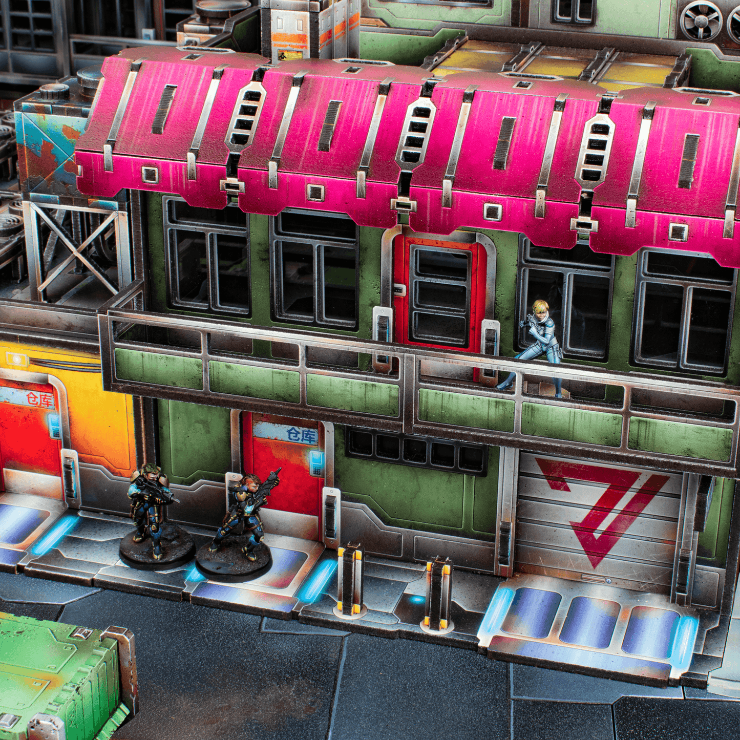 Xiguan Components - Additional Floors - Awning Office / Color Printed