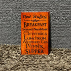 Hobbit Menu