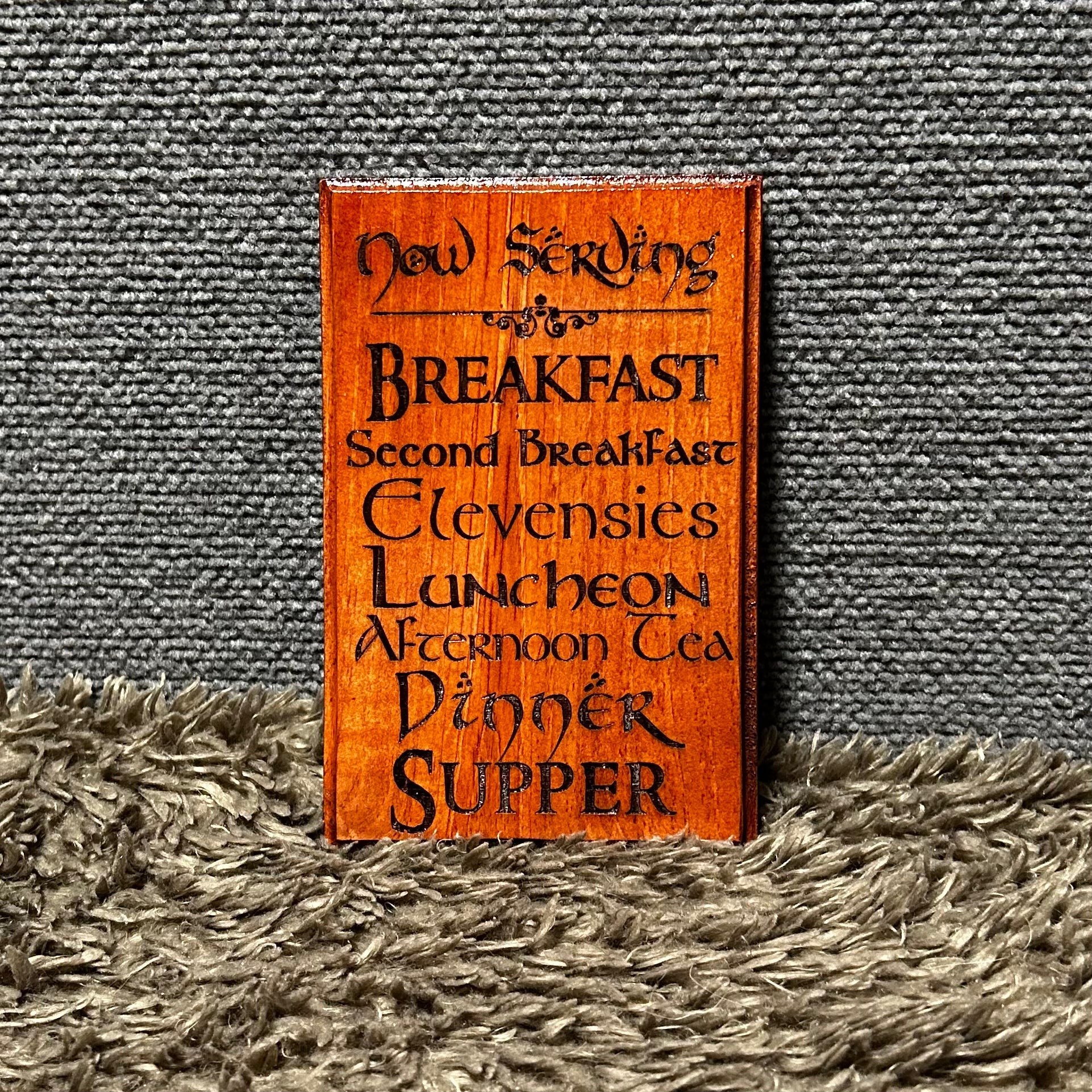 Hobbit Menu