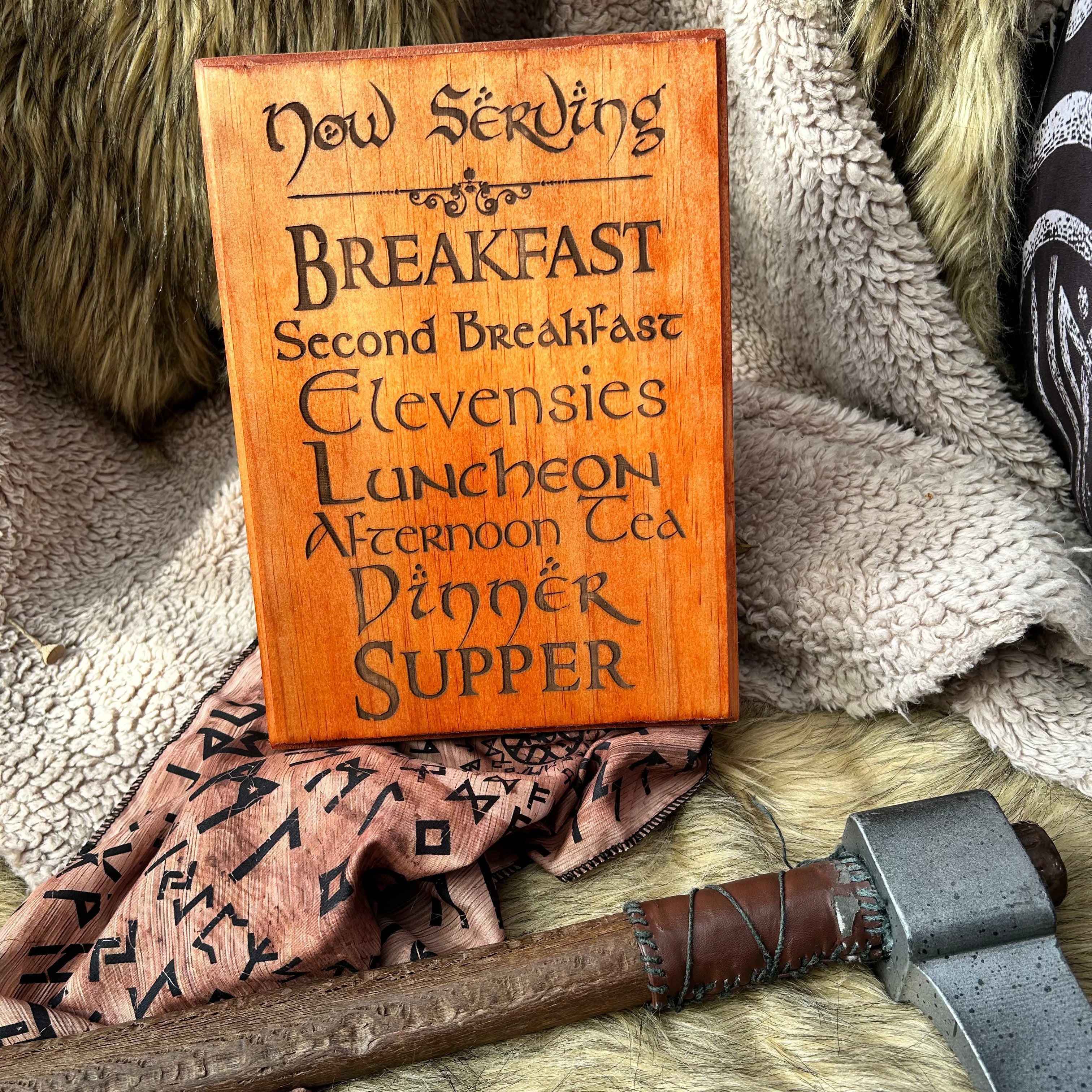 Hobbit Menu