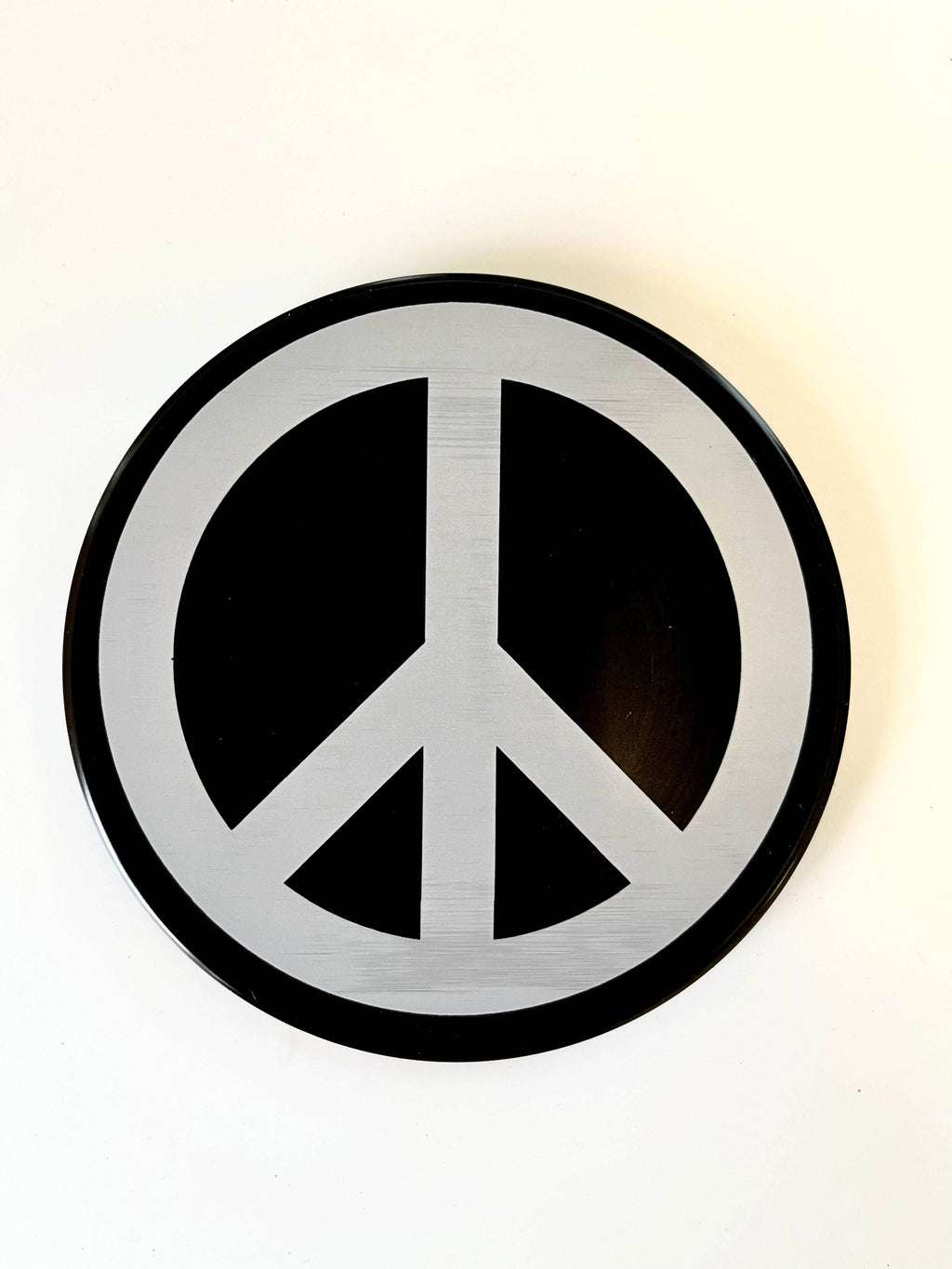 Peace Sign Hitch Cover - 4.0 Round