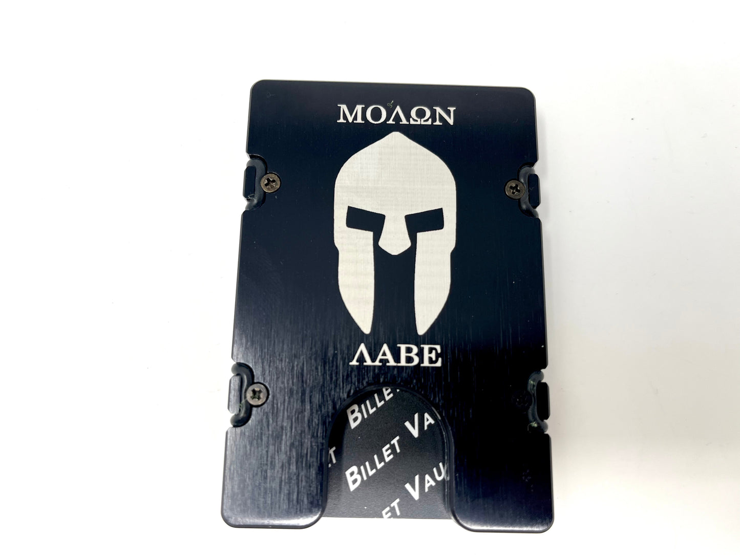 Molon Labe - BilletVault Aluminum Wallet