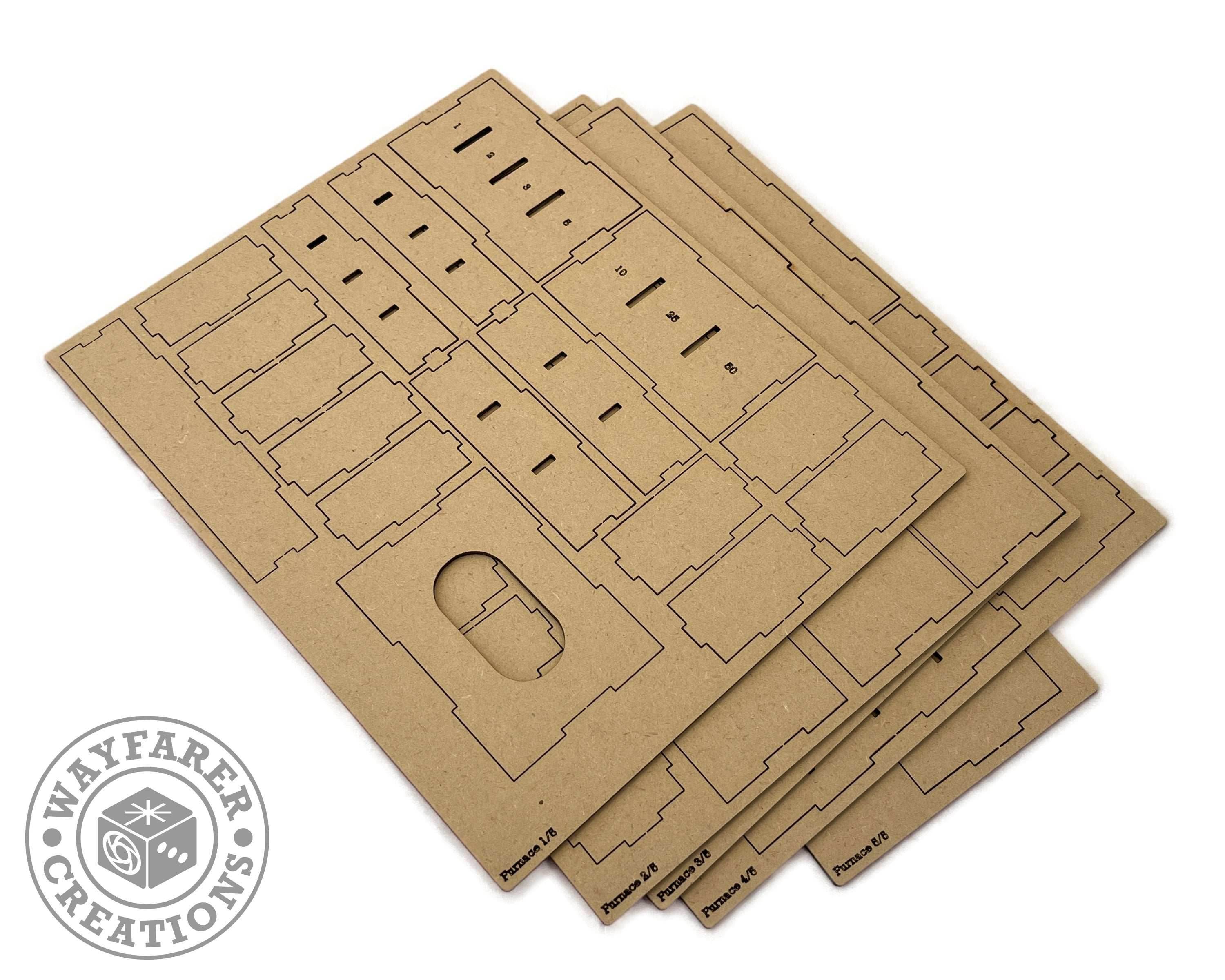 Furnace Board Game Organizer Insert - 