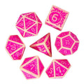 Fuscia Depths RPG Dice Set - 