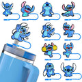 Cartoon Straw Toppers - Reusable Straw Covers with Fun Designs