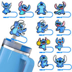 Cartoon Straw Toppers - Reusable Straw Covers with Fun Designs