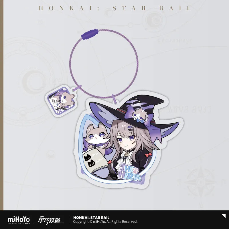 Little Cat Series Acrylic Keychain Honkai: Star Rail