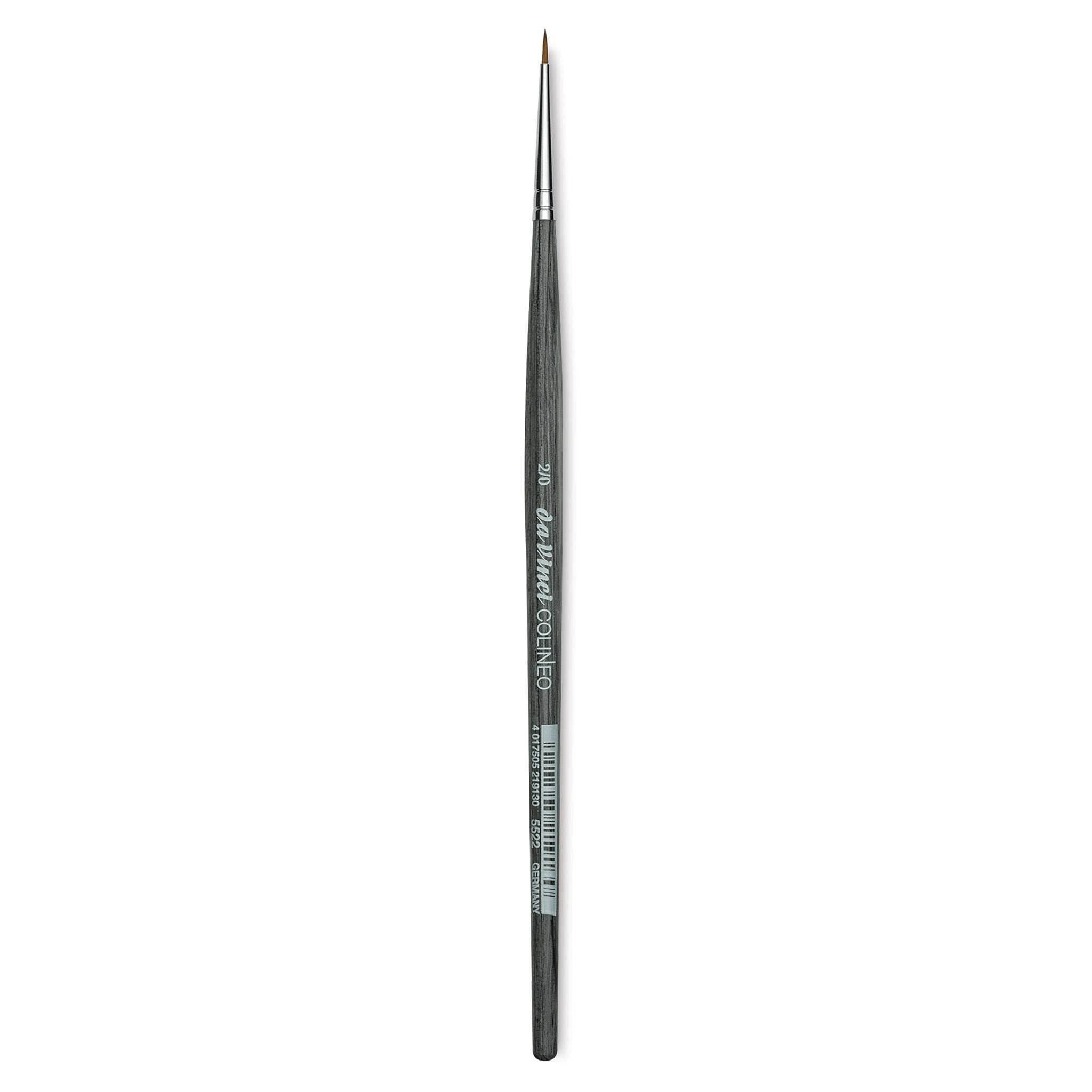Da Vinci: Colineo - Synthetic Kolinsky Red Sable Brush - Series 5522 - Size 2/0 - Round - 